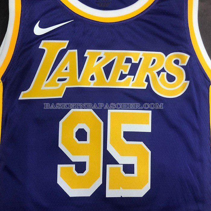 Maillot Los Angeles Lakers Juan Toscano-Anderson NO 95 Statement 2020-21 Volet